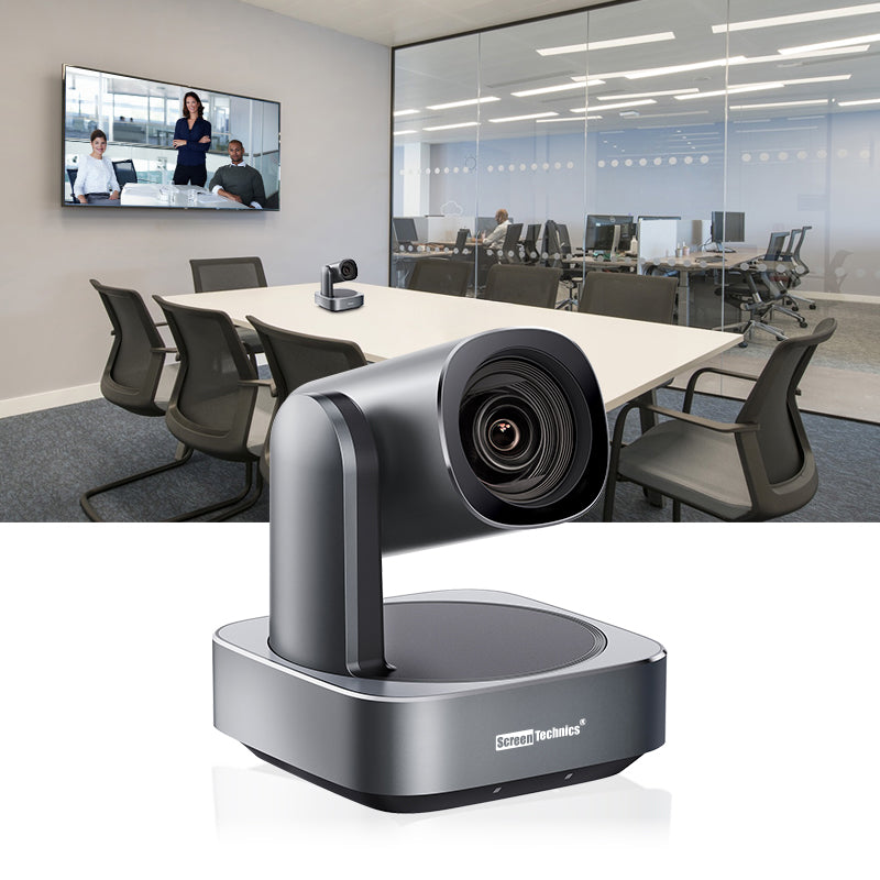 PTZ Camera with AI Auto-Tracking | 12 X Optical Zoom | 4K 30hz | Ideal for Live Streaming,conference room, Online Teaching & Classroom Recording | USB 3.0 & HDMI  RJ45, support POE