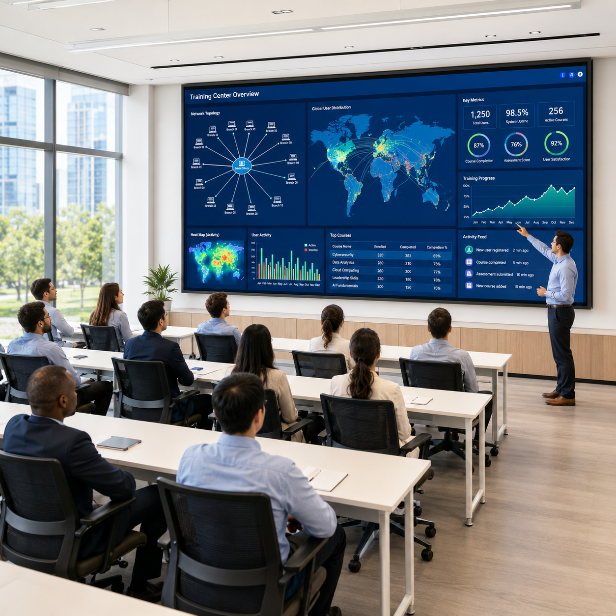 120 NEO Eco Motorised Projector Screen (16:9) | Wide Viewing Area | Smooth Roll Mechanism | Cost-Effective Projection