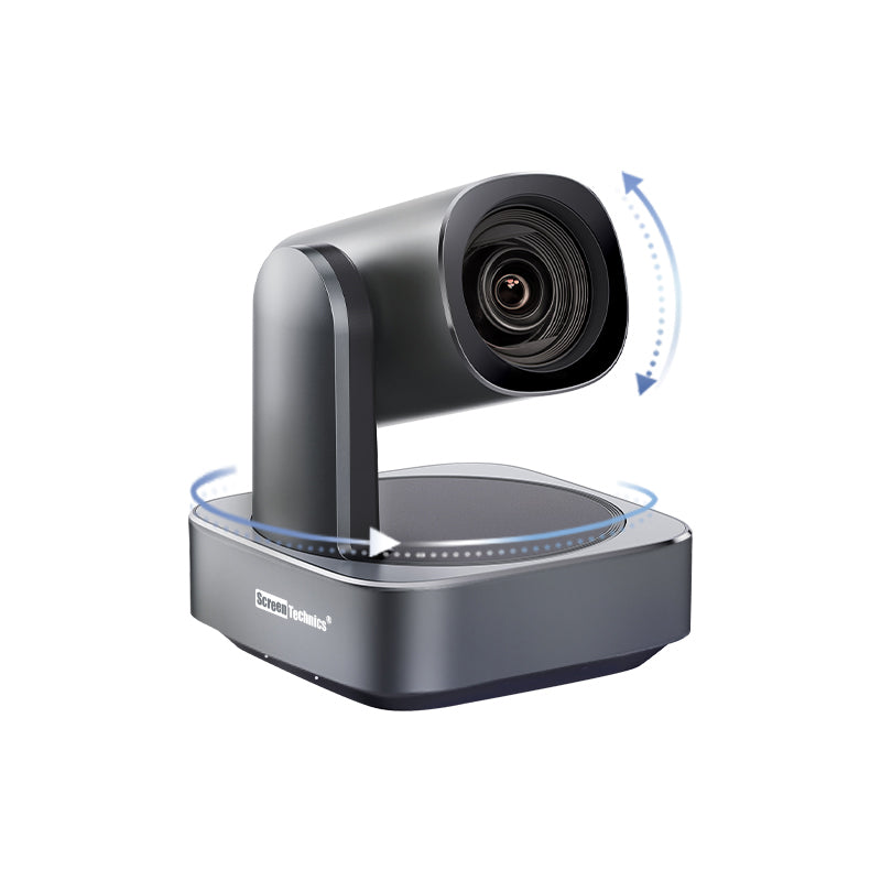 PTZ Camera with AI Auto-Tracking | 12 X Optical Zoom | 4K 30hz | Ideal for Live Streaming,conference room, Online Teaching & Classroom Recording | USB 3.0 & HDMI  RJ45, support POE