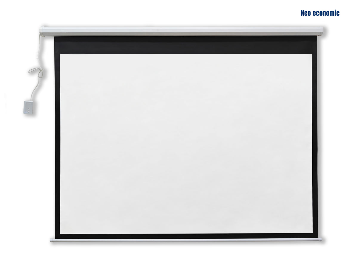 NEO 120″ (4:3) Motorised Projector Screen | Hexagonal Casing
