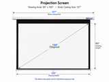150 inch (4:3) Insta-Lock Projector Screen – view 3