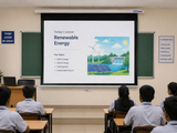 150 inch (4:3) Insta-Lock Projector Screen