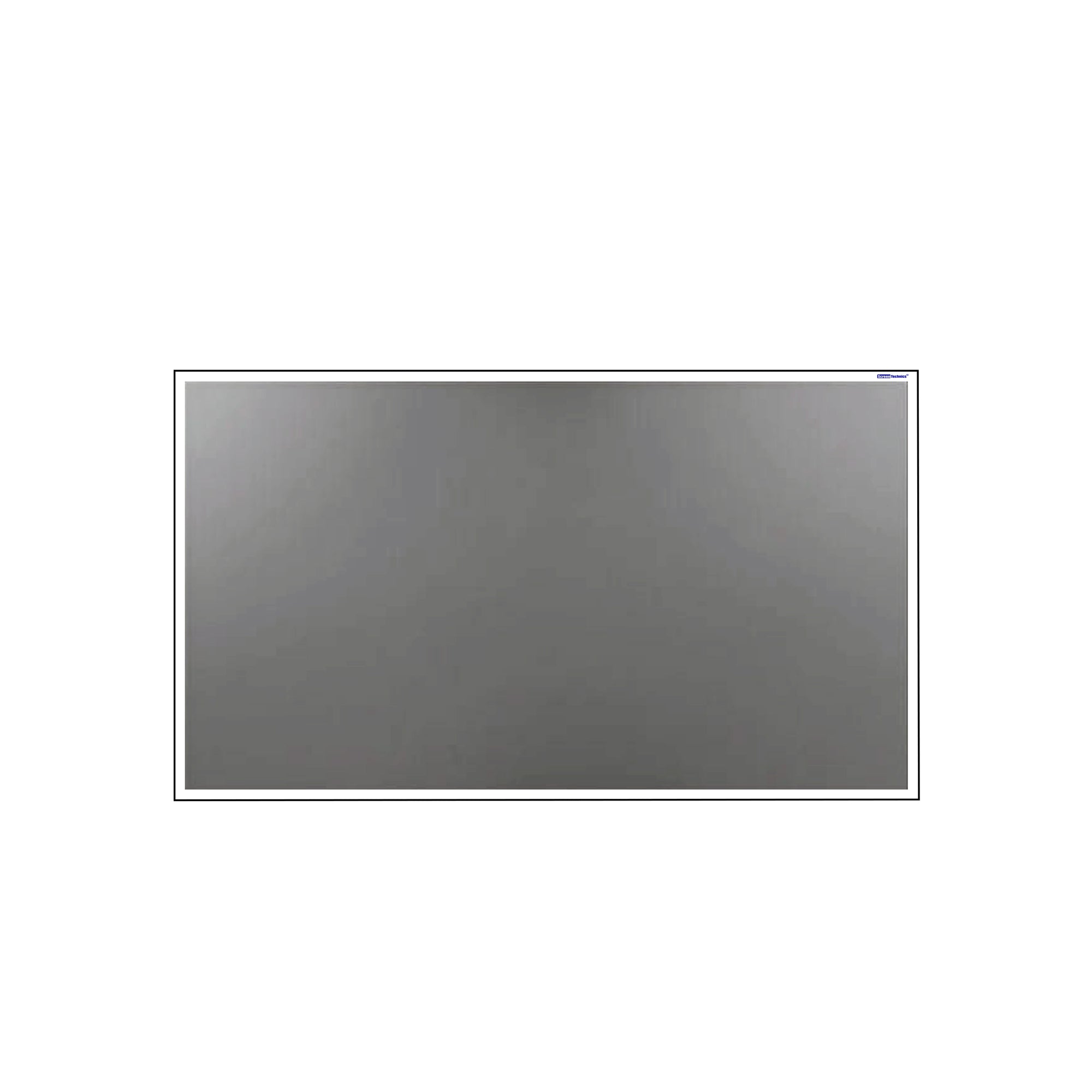 100 Diagonal, 16:9 Aspect Ratio Fixed Frame Projector Screen | Active 3D–4K–8K Ultra HD Matte Gray Fabric | Narrow 1 cm Velvet Finish Border | Ideal for Classroom, Office & Home Theater