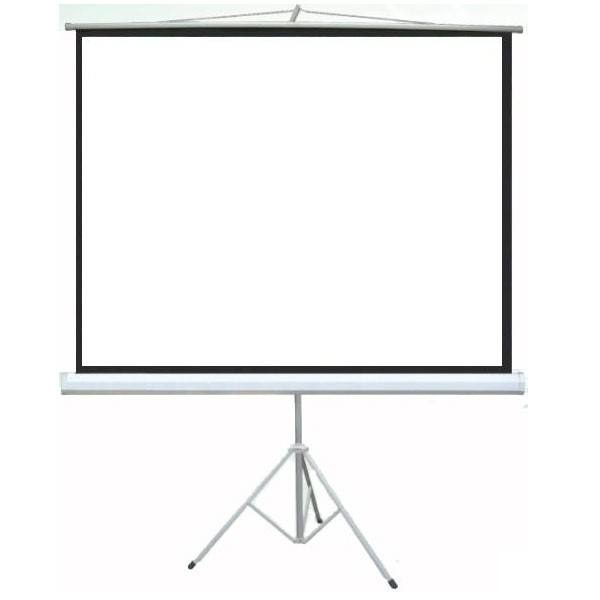 NEO 100- (254 cm) Tripod Projector Screen with Stand | 5  × 7  | Matte White Fabric | Indoor & Outdoor Use | Ideal for Home, School & Office Presentations (4:3 Aspect Ratio)