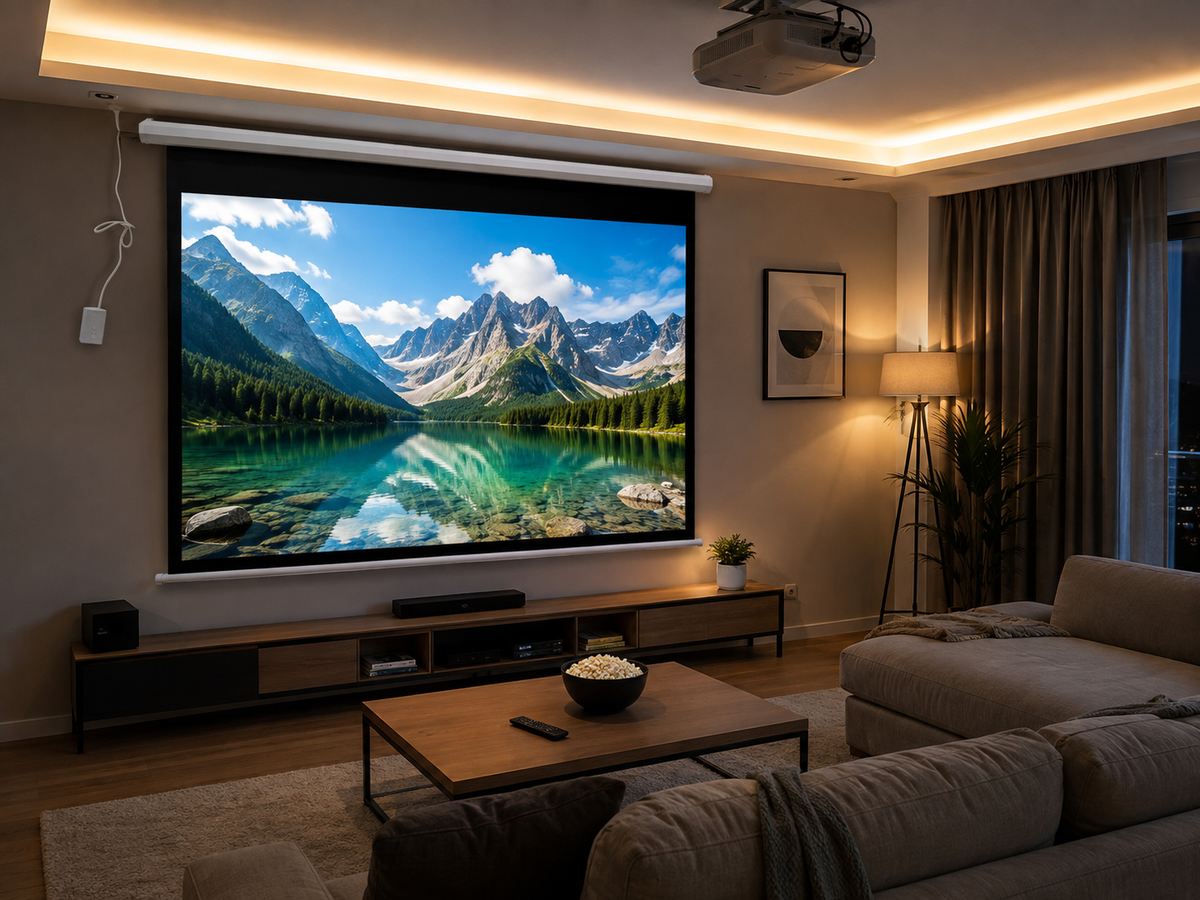 ScreenTechnics 180 NEO (16:9) Motorized Projector Screen