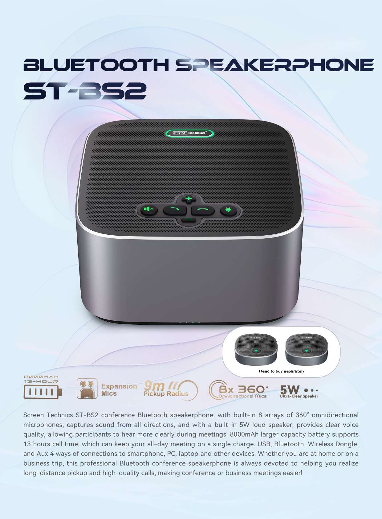Speaker micophone  ST-BS2