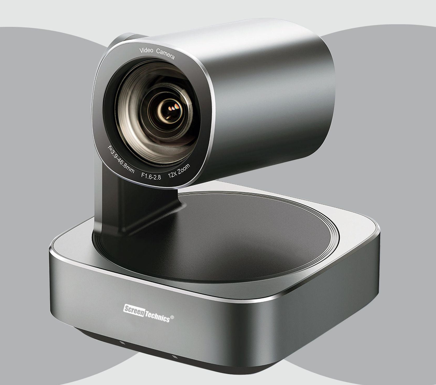 PTZ Camera with AI Auto-Tracking | 12 X Optical Zoom | 4K 30hz | Ideal for Live Streaming,conference room, Online Teaching & Classroom Recording | USB 3.0 & HDMI  RJ45, support POE