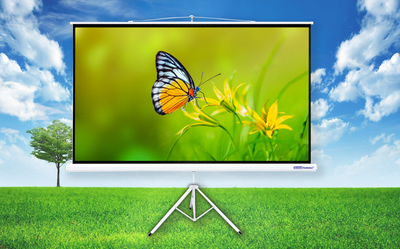 Tripod Projector Screen