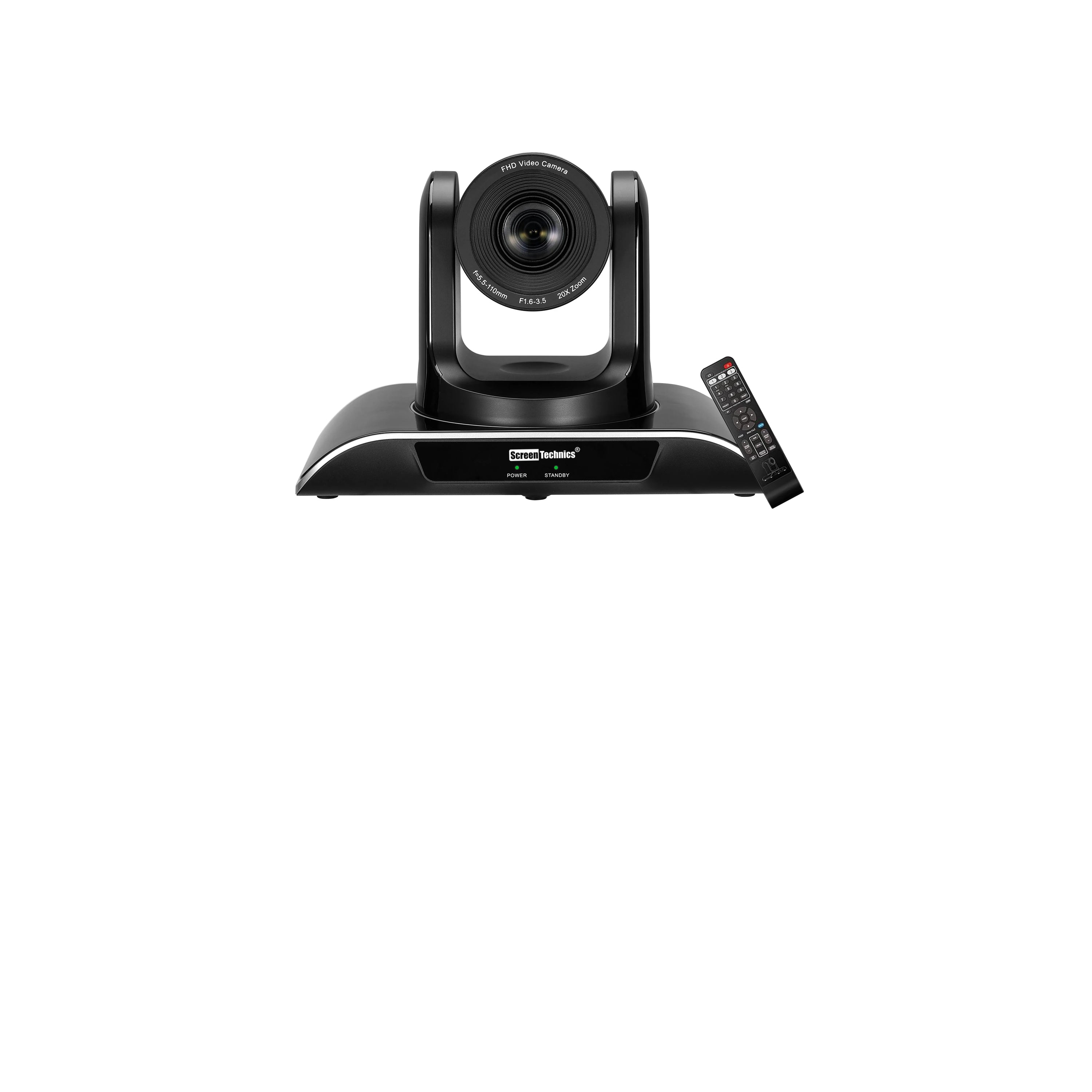 PTZ Camera with AI Auto-Tracking | 20X Optical Zoom | Full HD | Ideal for Live Streaming, Online Teaching & Classroom Recording | USB 3.0 & HDMI